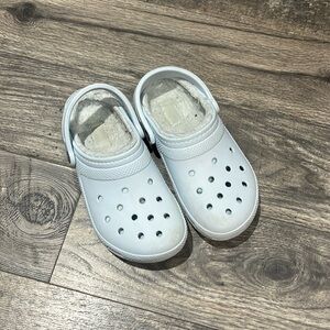 Light blue crocs